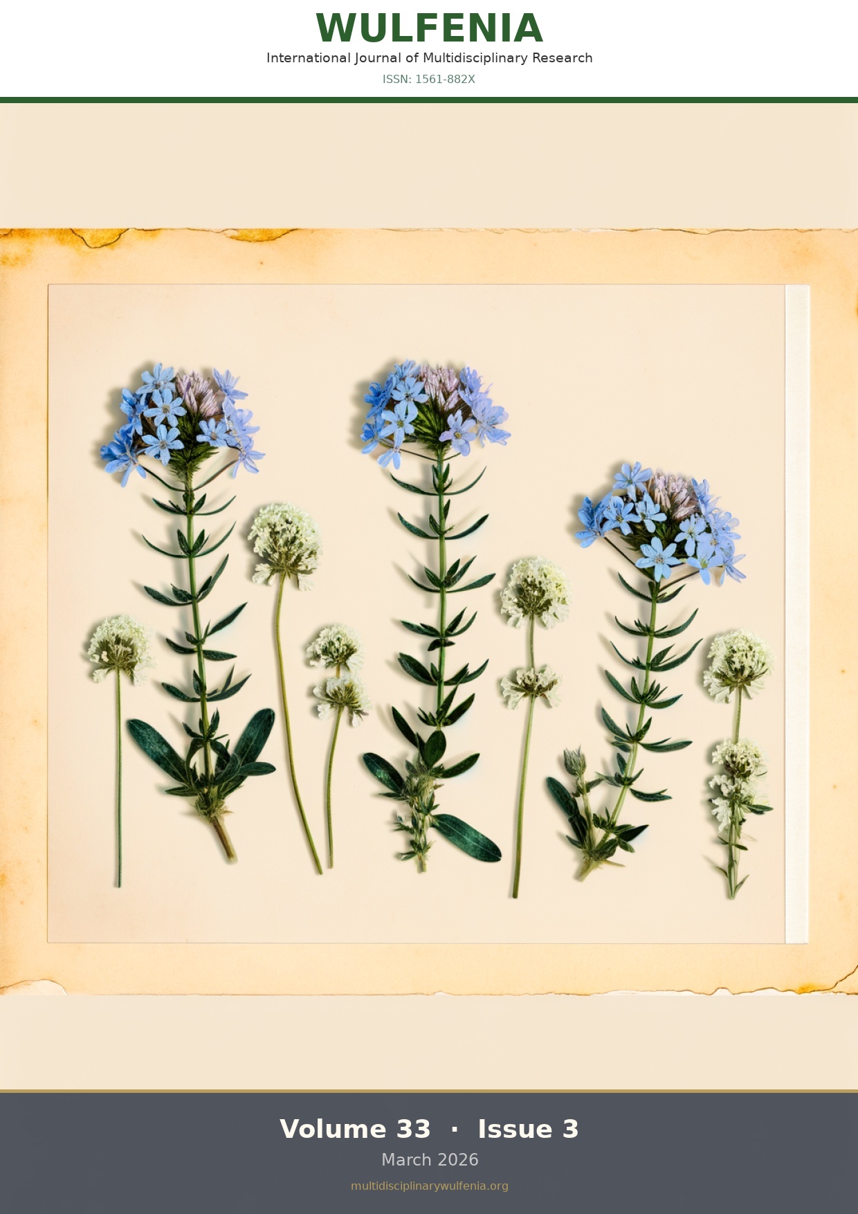 Current Issue Cover - Volume 33, Issue 3